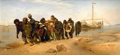 Barge Haulers on the Volga Ilya Repin